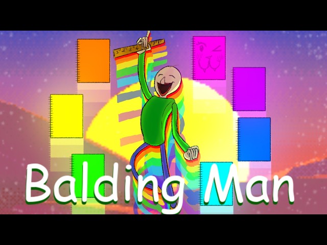 BALDING MAN [Flower Man Parody Cover : DELTARUNE x Baldi's Basics]