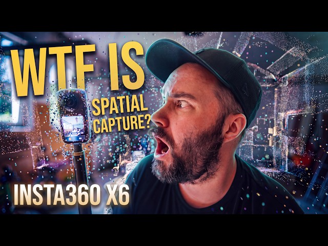 Gaussian Splatting on the Insta360 X6