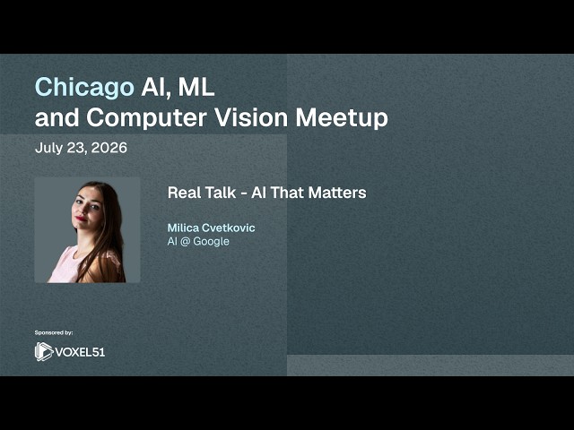 Real Talk - AI That Matters