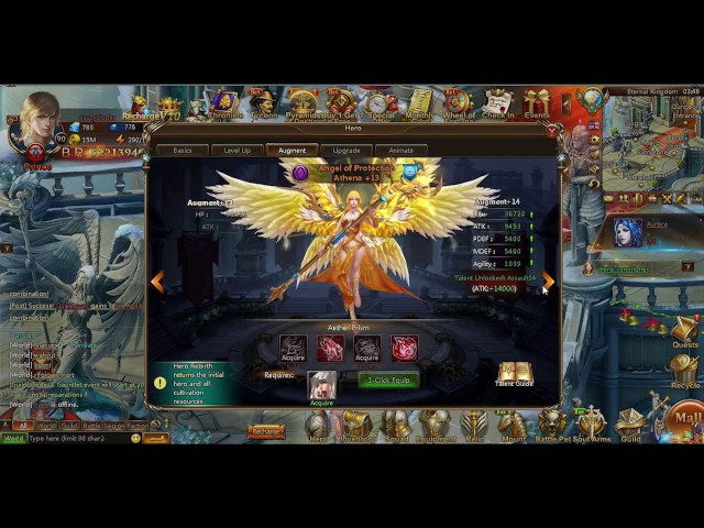 Fan Account Overview | League of Angels 2 (crazyCoder)