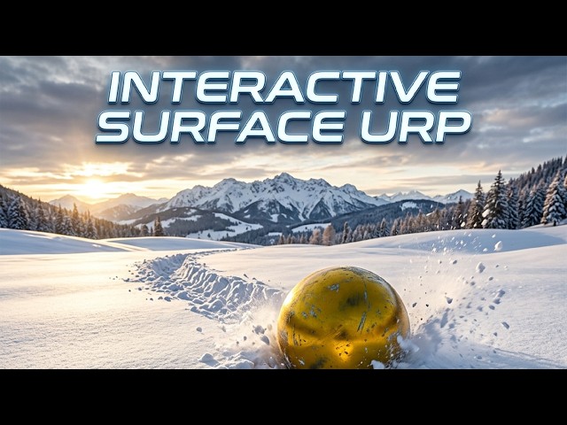 Interactive Surface - URP - Unity Assets Store - AAA Game
