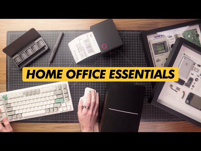 10 Home Office Desk Accessories You NEED to See