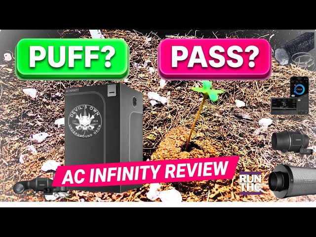 AC Infinity Grow Tent Setup & Review for Autoflower | Complete Smart Grow System | RUNTHC