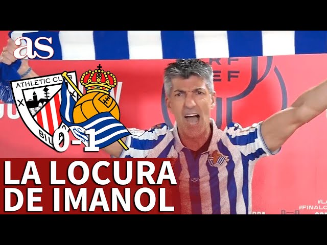 FINAL COPA (2020) | ATHLETIC 0 - REAL SOCIEDAD 1 | La locura de IMANOL tras ganar la final | AS