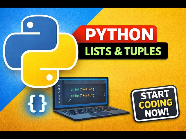 Python Lists & Tuples Explained in Hindi | Python Full Course #14 | Mutable vs Immutable