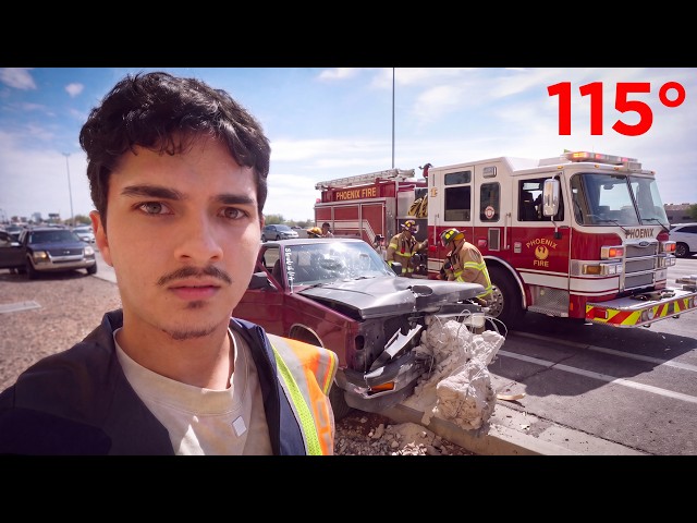 I Spent 48 Hours with Firefighters in America's Hottest City (115°F)