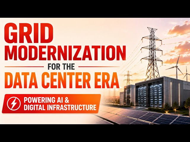Grid Modernization for the Data Center Era | Powering AI & Digital Infrastructure | Uplatz