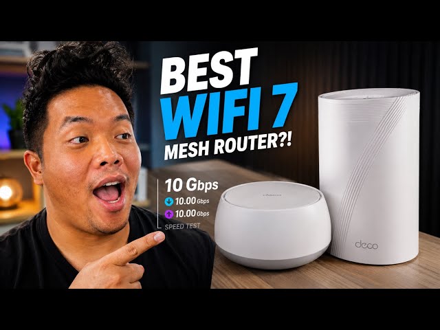 Your WIFI is SLOW! The Best Wi-Fi 7 Mesh Router? TP-Link Deco BE25 vs BE77 Speed Test