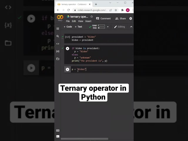 if/else variable assignment in 1 line