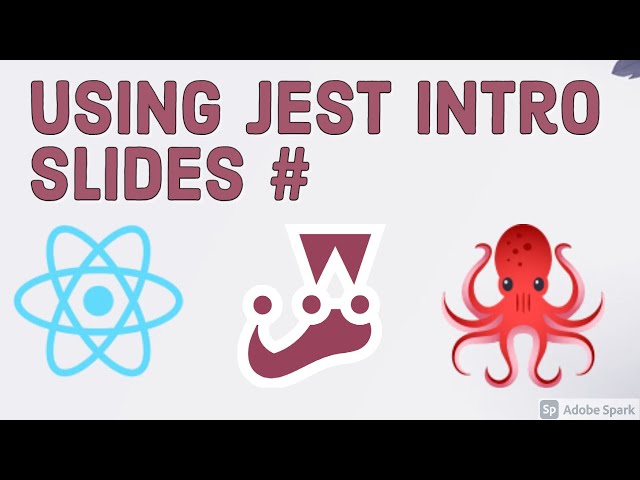 Jest Testing Framework  for Testing React Components #16