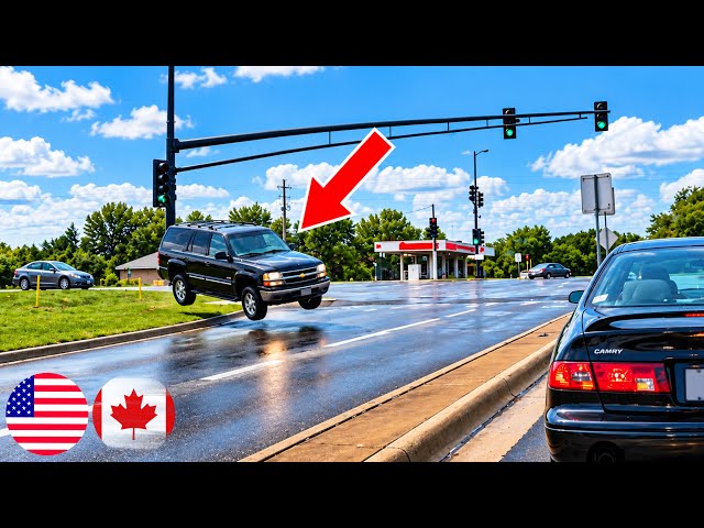 BEST OF CAR CRASHES COMPILATION | Best of USA & Canada Accidents | Dash cam | Driving Fails - 22