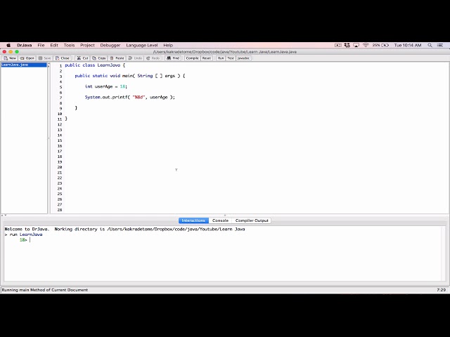102. Formatting numbers in a minimum field width - Learn Java