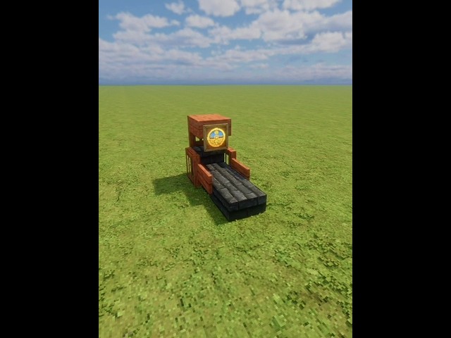 Minecraft Treadmill Build! 🏃‍♂️🔥 #shorts
