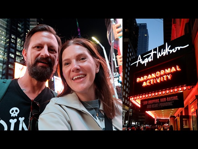 The Whole Reason We Came To New York! Day 2 Seeing Paranormal Activity, Spooky Bars & Chelsea Market