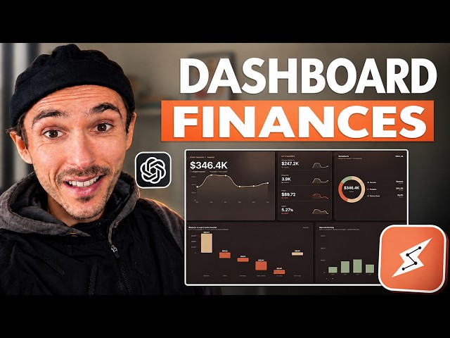 J'ai créé un DASHBOARD financier avec l'IA (tuto gratuit)