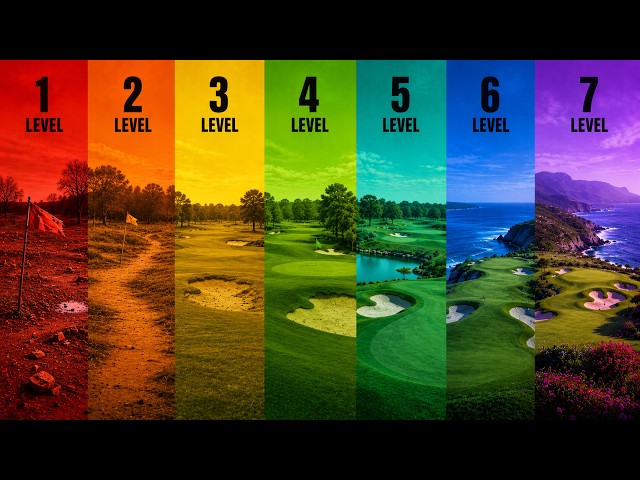 The 7 Levels of Golf Courses Explained in under 12 minutes