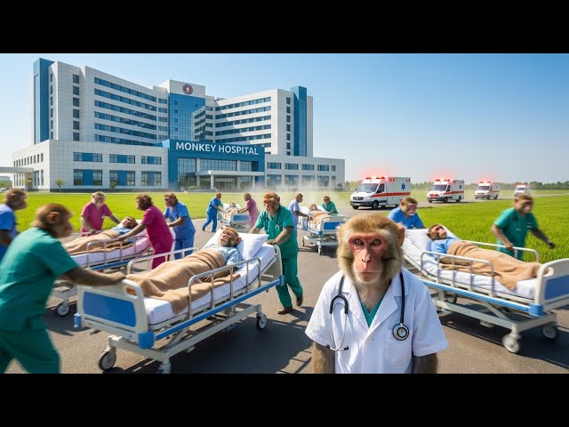 World's FIRST Monkey Hospital! 🐵 Indian Monkey Doctors Saving Hundreds of Lives 🐒 Monkey Hospital