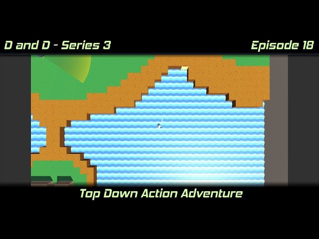 D and D - S3_E18 - Top Down Action Adventure - Idle, Swimming, Water Idle animations