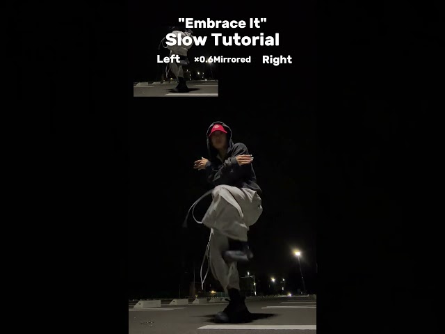 Slow & Mirrored Dance tutorial DC ?"Embrace It"Dance Mirrored tutorial