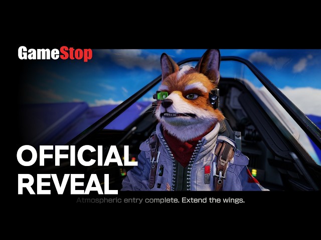 Star Fox Gameplay Reveal Trailer - Fox McCloud is Back | GameStop