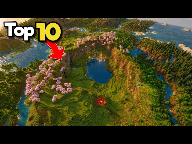 Top 10 BEST NEW SEEDS for MINECRAFT BEDROCK 26.2+! (Bedrock & Java)