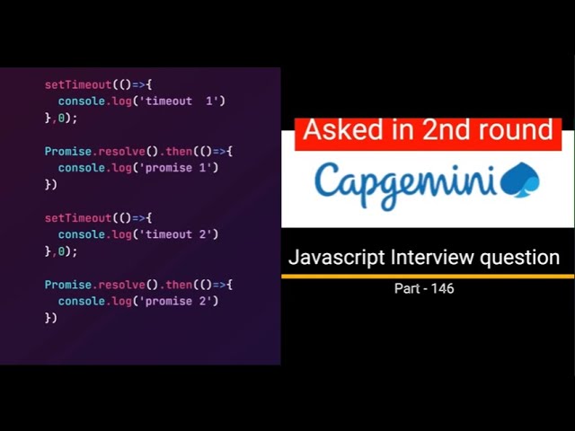 Javascript output based Interview question - Part 145  #javascriptinterview #javascript #reactjs