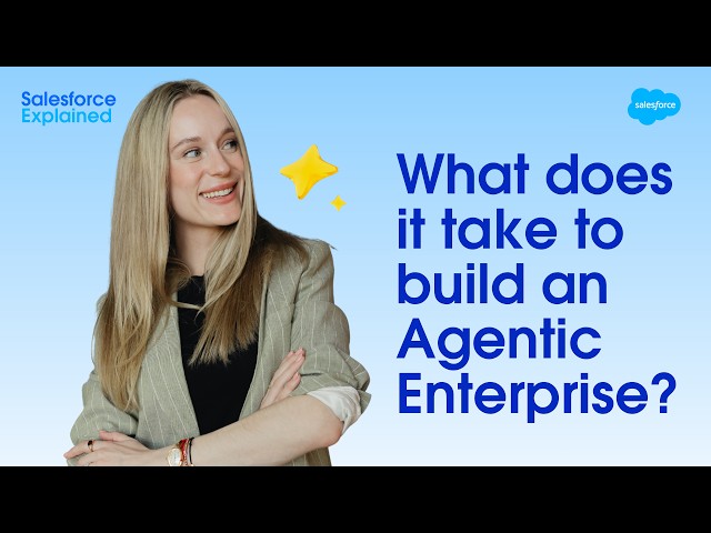 Salesforce Enterprise Agentic AI Architecture: How Agentforce Works