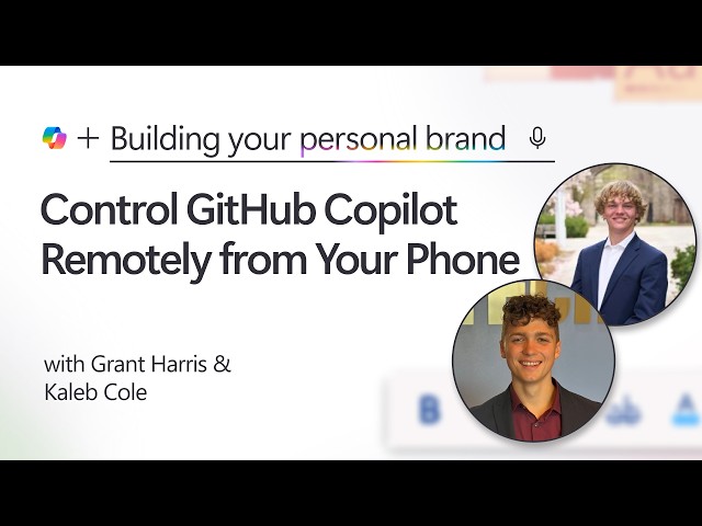 Control GitHub Copilot Remotely from Your Phone