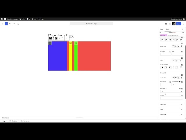 Flex Basis Explained in Gutenberg Flexbox - Tutorial #10