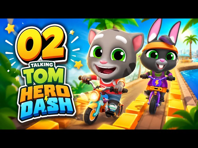 Talking Tom Gold Run 2026 Gameplay Walkthrough Part 2 full HD Part 6-10