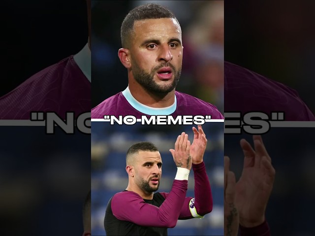 KYLE WALKER DECLARED WAR 💀 #football