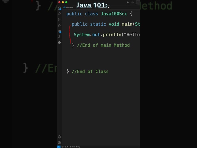 Java 101: Use of System.out.Println() in Java #java #javaprogramming #javatutorial