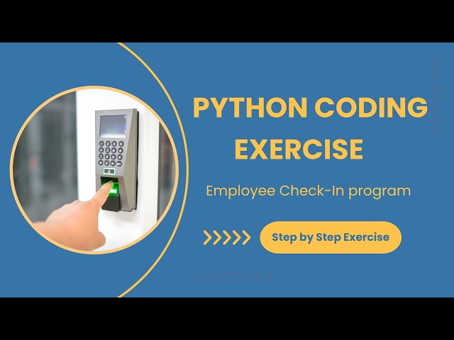 Python Employee Check-In Program