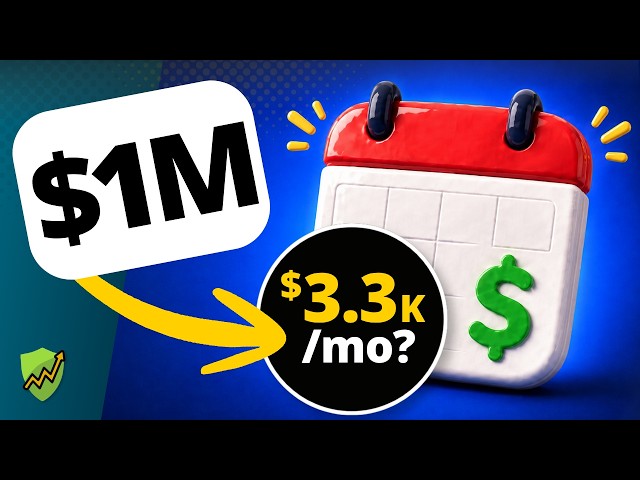 What a $1M Dividend Portfolio Pays Each Month (Realistic Example)
