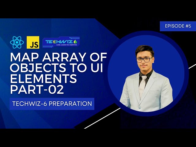 How to Map Array of Objects & Render Dynamic UI in React | Hindi/Urdu | Part-02