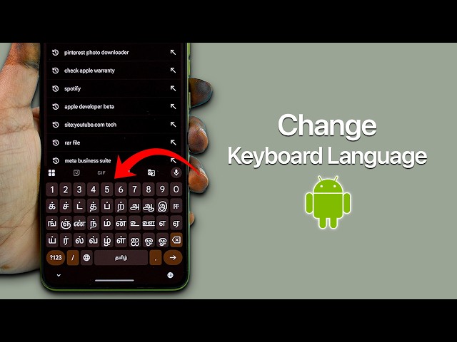 How to Change Keyboard Language on Android?