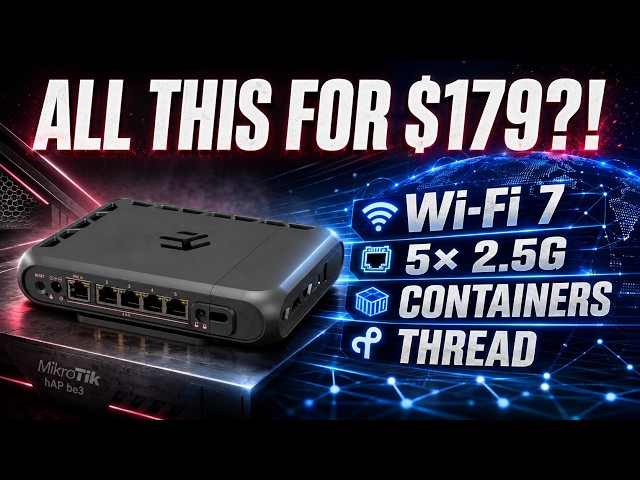 Did MikroTik Just Build the Ultimate $179 Wi-Fi 7 Router?