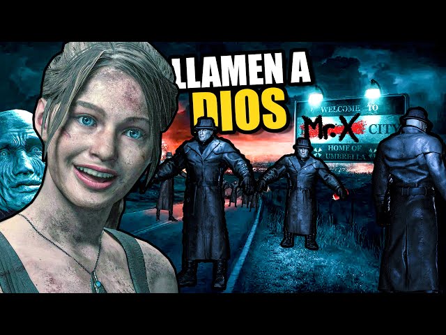 RESIDENT EVIL 2 REMAKE PERO TODOS LOS ENEMIGOS SON MR X 👁👄👁