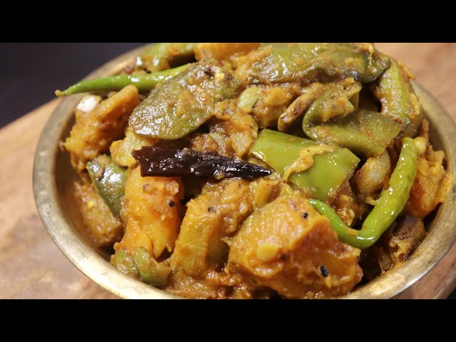 ভোগের লাবড়া তরকারি রেসিপি পূজা স্পেশাল || Bhoger Labra Pure mixed veg recipe Puja special