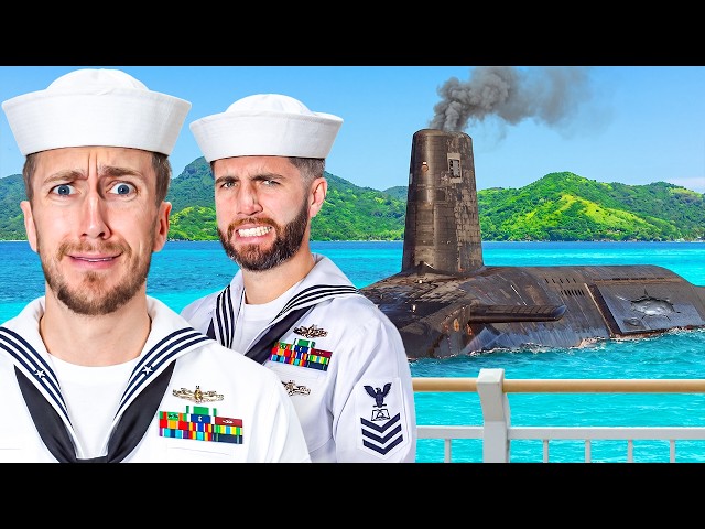 WE'RE IN CHARGE OF A SUBMARINE...