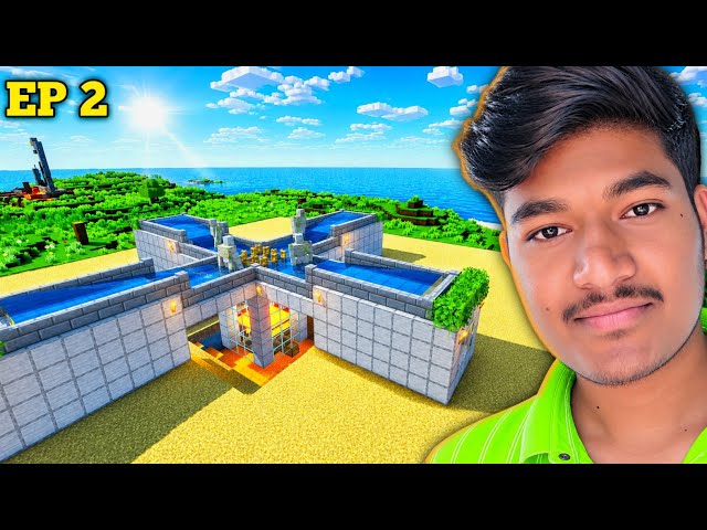I Built the Most OP Iron Farm in Minecraft  Survival series EP-2 (hindi)