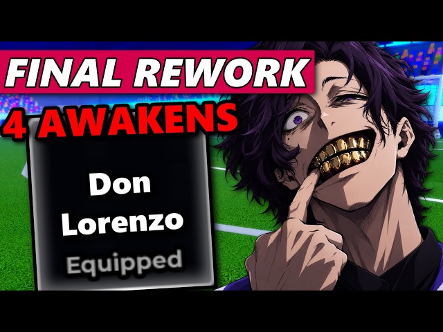 Don Lorenzo Rework Is PEAK PEAK (Full Showcase) | Blue Lock Rivals