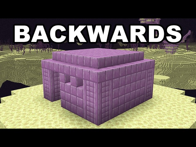 I Tried Beating Minecraft Backwards