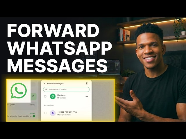 How to Forward Messages on WhatsApp Web on PC (2026) | Step-by-Step