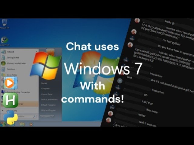 🔴 Live - Chat uses Windows 7