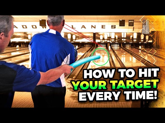 How to Hit Your Target EVERY TIME! Pro Bowling Tip for Everyone.