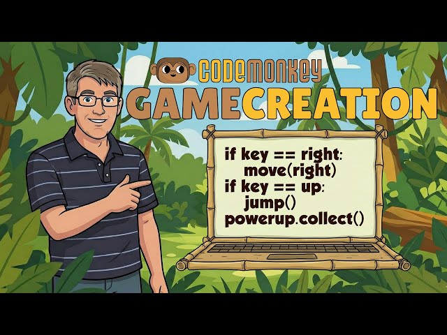 Creating Games in CodeMonkey – Platformer, Frogger & Sprite Animation!