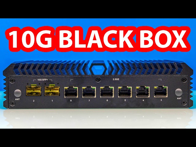 NEW 10G Networking Black Box Qotom Q30952UE