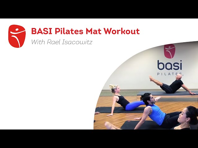 BASI Pilates Mat entrenamiento con Rael Isacowitz