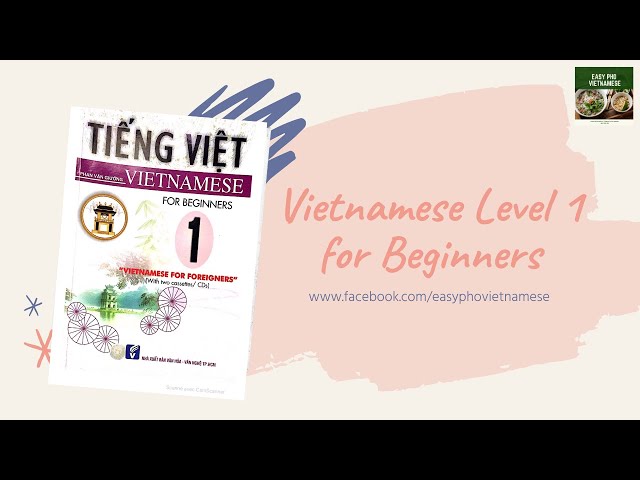 Vietnamese for Beginner 1: Module 10 Buying something